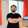 Samy Blin, professeur des écoles, à l'école Saint-Gabriel de Bagneux